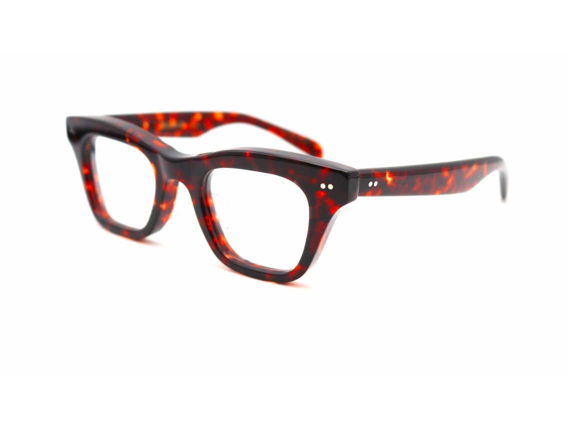 銘品晴夫作 ME-23-ﾌﾞﾗｳﾝﾃﾞﾐｰC-2ｰ46｜メガネのオーマイグラス(めがね