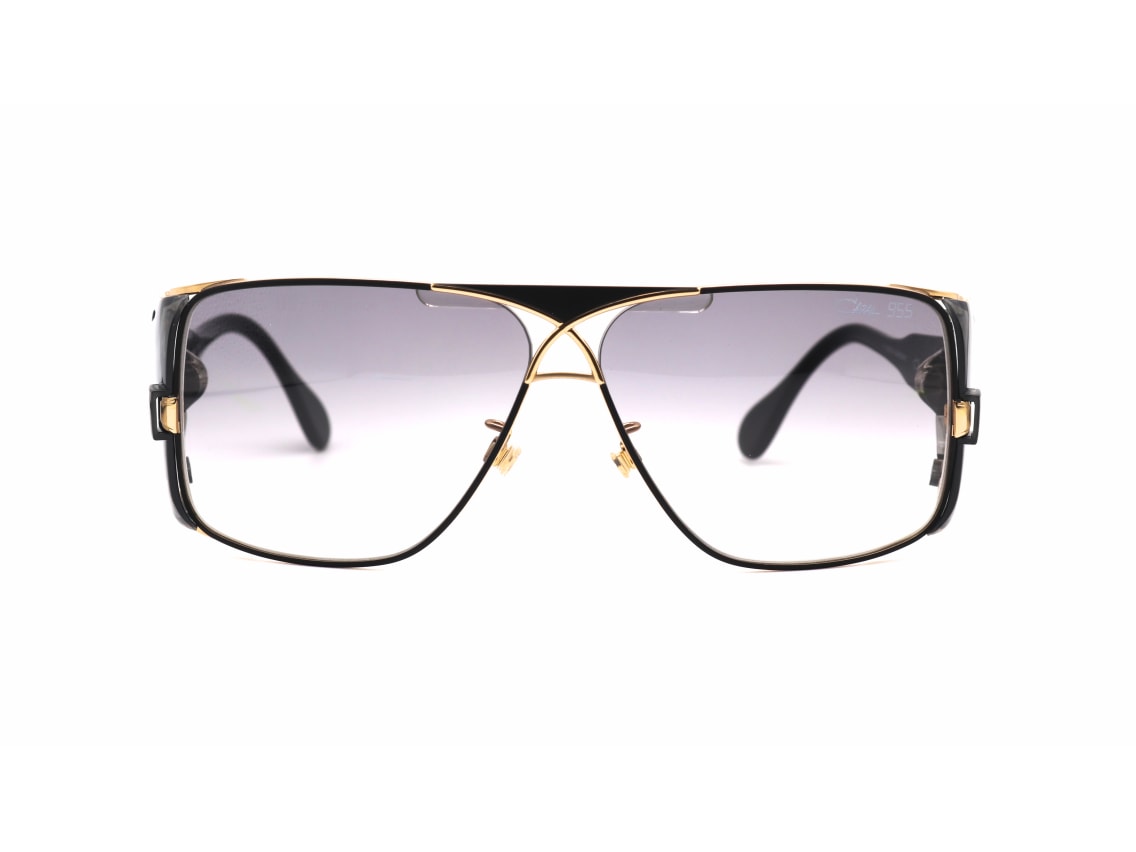 【美品】CAZAL MOD.955 COL.302 サングラス Cazal Vintage Sunglasses-NOS-Mod. 955- Col. 302-Gold &Black