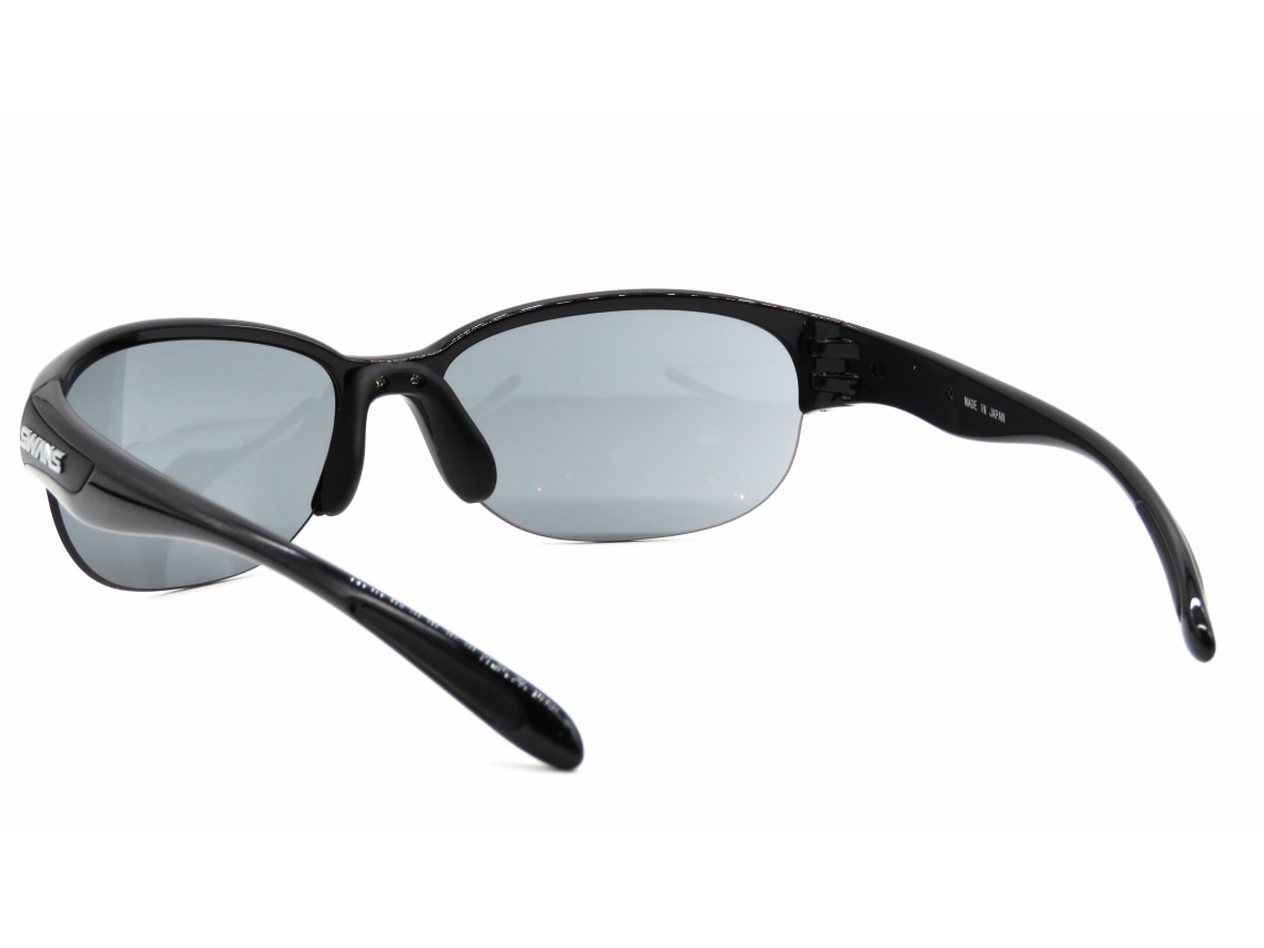 スワンズ LUNA-LN-0001-BK [鯖江産/ハーフリム/スクエア] ｜メガネの