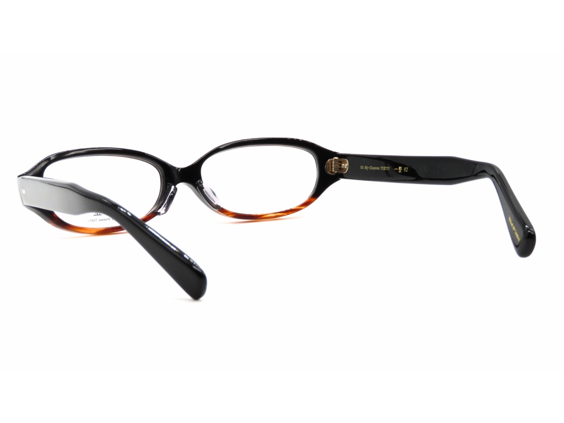 Oh My Glasses TOKYO 一整 ISSEY-02-BK-BR-54｜メガネのオーマイグラス 