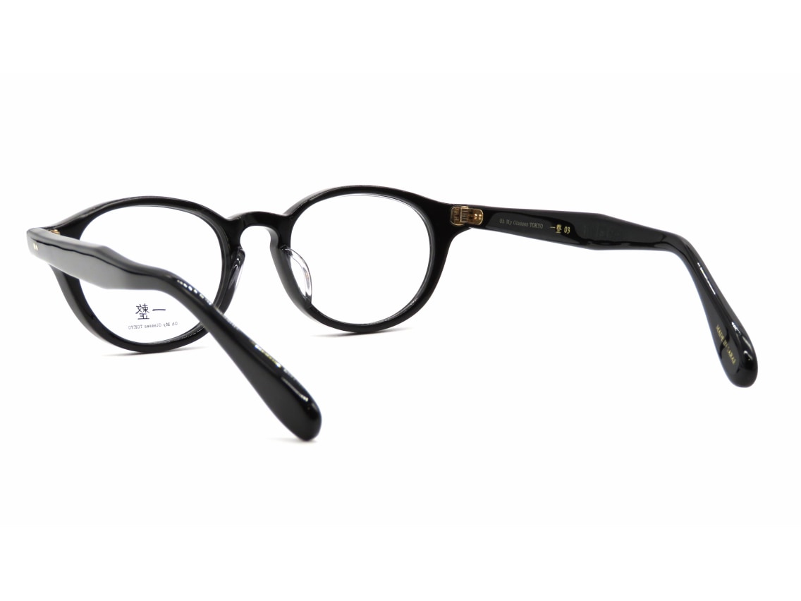 Oh My Glasses TOKYO 一整 ISSEY-03-BK-47｜メガネのオーマイグラス 