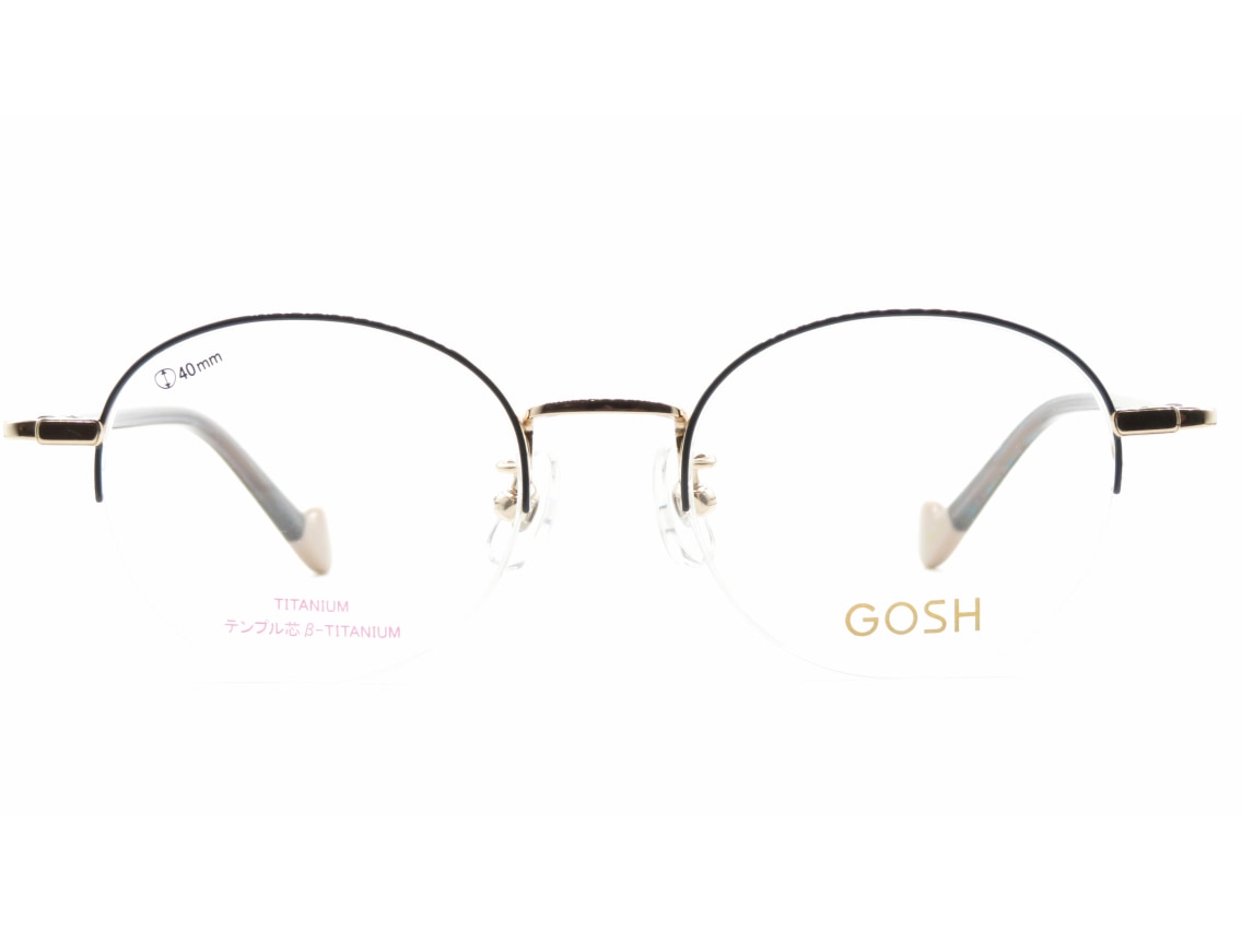 GOSH ゴッシュ レディース 眼鏡 メガネ フレーム GO2010-1-47 度付可