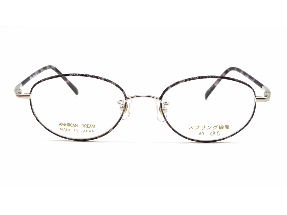 アメリカンドリーム AD-236-C-2-51 [メタル/鯖江産/オーバル] ｜メガネ