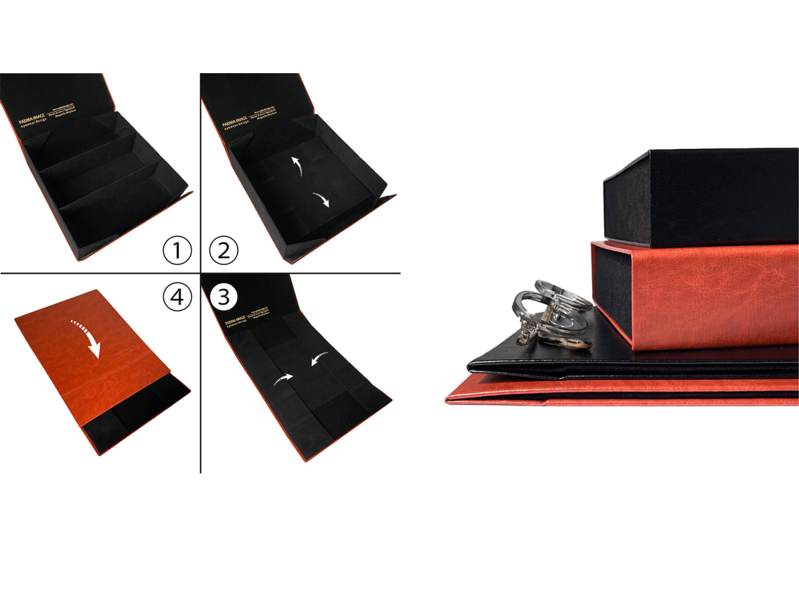 パドマイメージ 四角の眼鏡ｹｰｽ 3本収納 折り畳みﾀｲﾌﾟ Nv 99 なし メガネのオーマイグラス めがね 眼鏡 サングラス通販