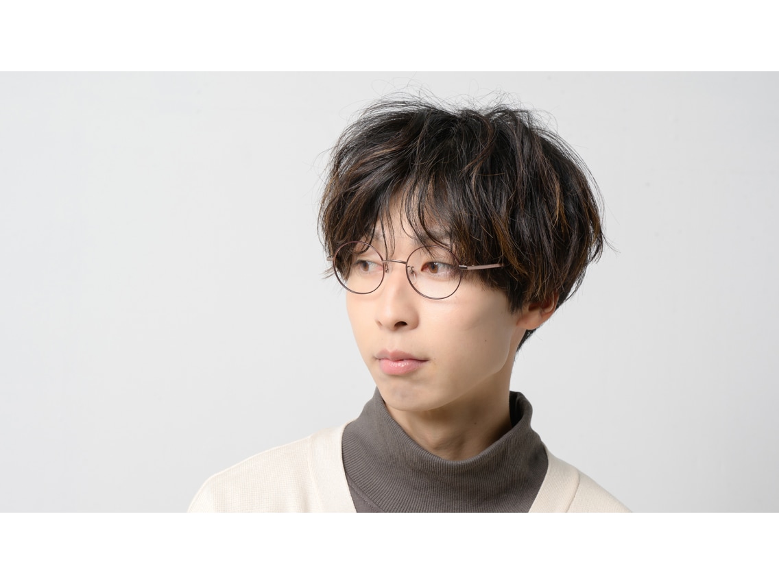 EDDEN ELLEN + Oh My Glasses ER-BR [メタル/鯖江産/丸メガネ EDDEN ELLEN + Oh My Glasses ER-BR [メタル/鯖江産/丸メガネ