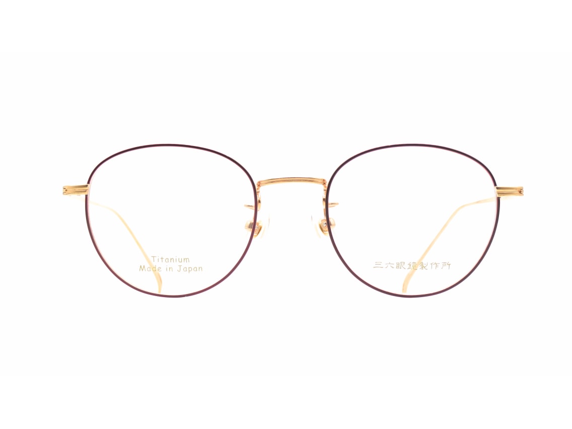 三六眼鏡製作所 三六-22-1-47 [メタル/鯖江産/丸メガネ] ｜メガネの