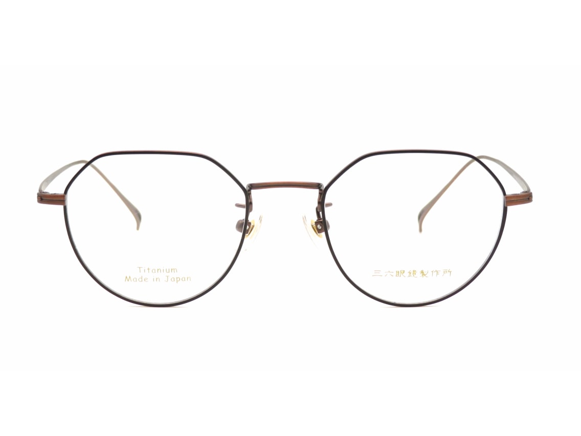 三六眼鏡製作所 三六-23-1-48 [メタル/鯖江産/丸メガネ] ｜メガネの