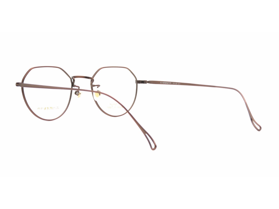 三六眼鏡製作所 三六-23-1-48 [メタル/鯖江産/丸メガネ] ｜メガネの