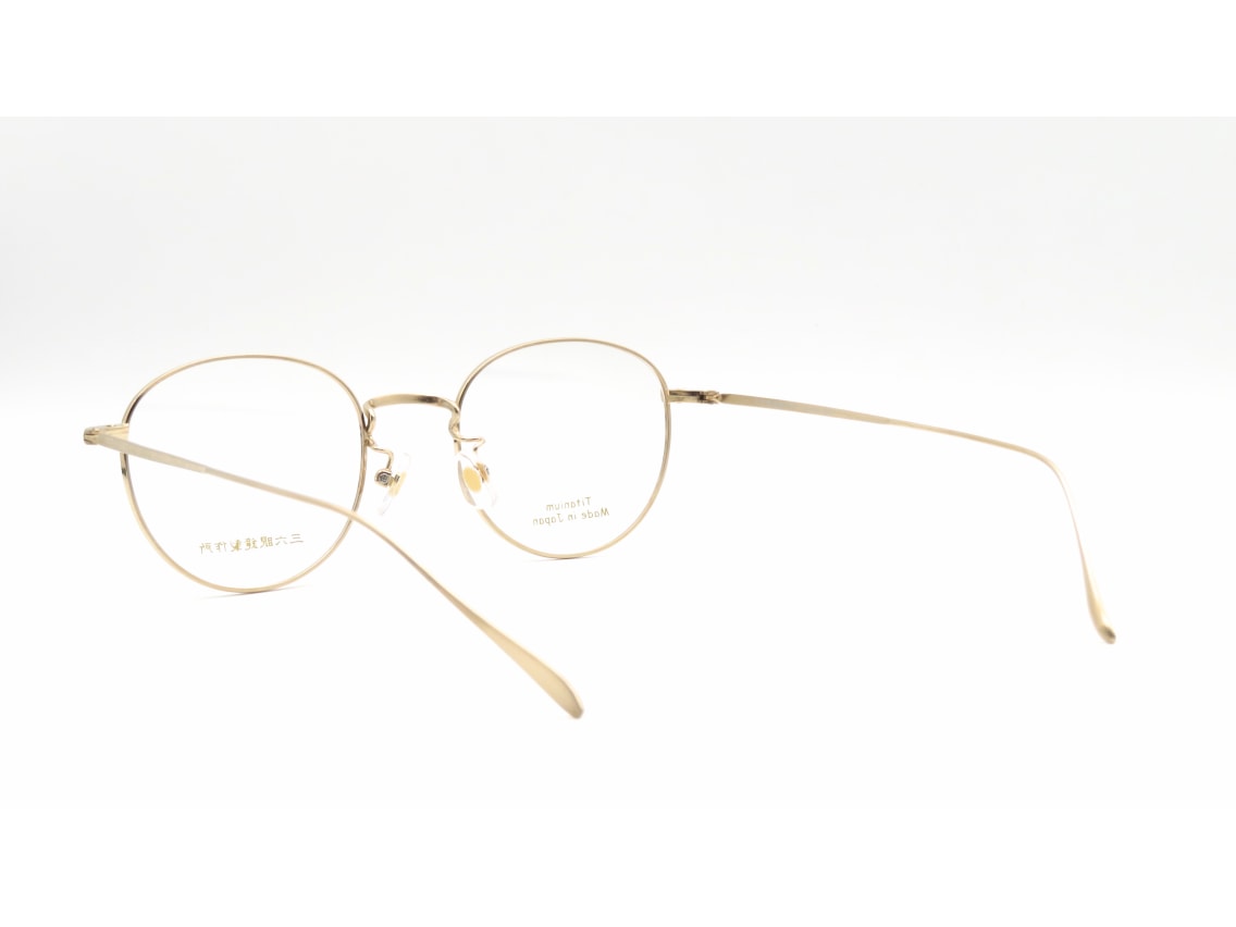 三六眼鏡製作所 三六-24-1-49 [メタル/鯖江産/丸メガネ] ｜メガネの