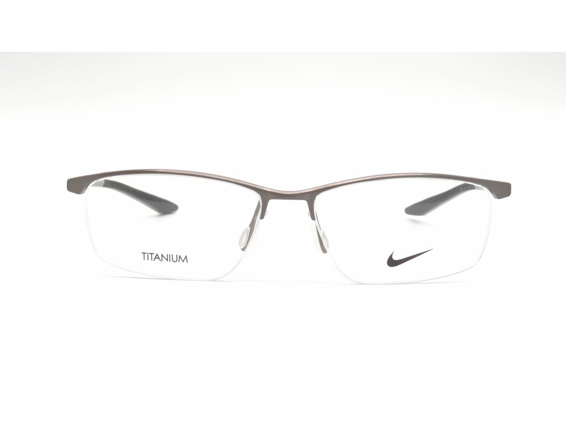 ナイキ6077AF-067-57 [黒縁/鯖江産/オーバル] ｜メガネのオーマイ
