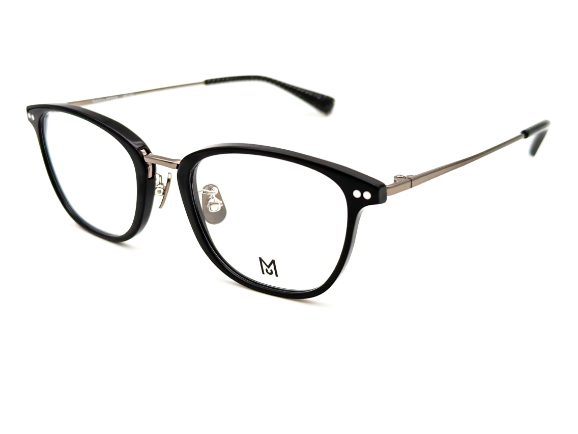 メゾン オプティカル MO-702-BK-50 [黒縁/ウェリントン] ｜メガネの
