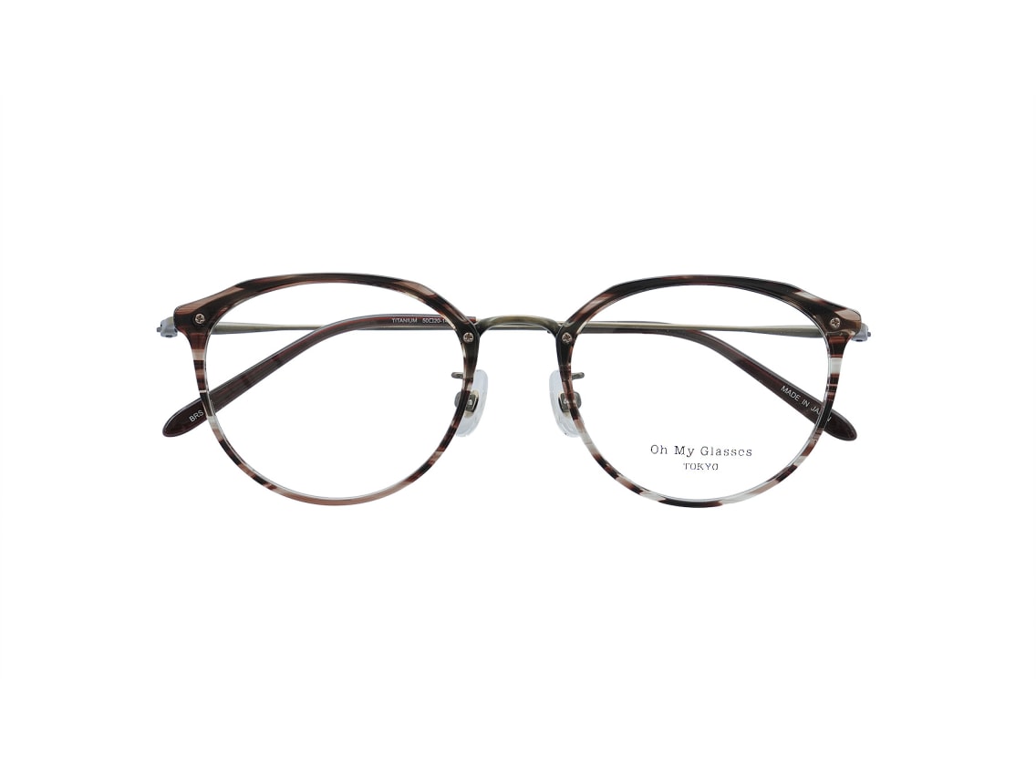 Oh My Glasses TOKYO Miles omg-151-BRS-50｜メガネのオーマイグラス