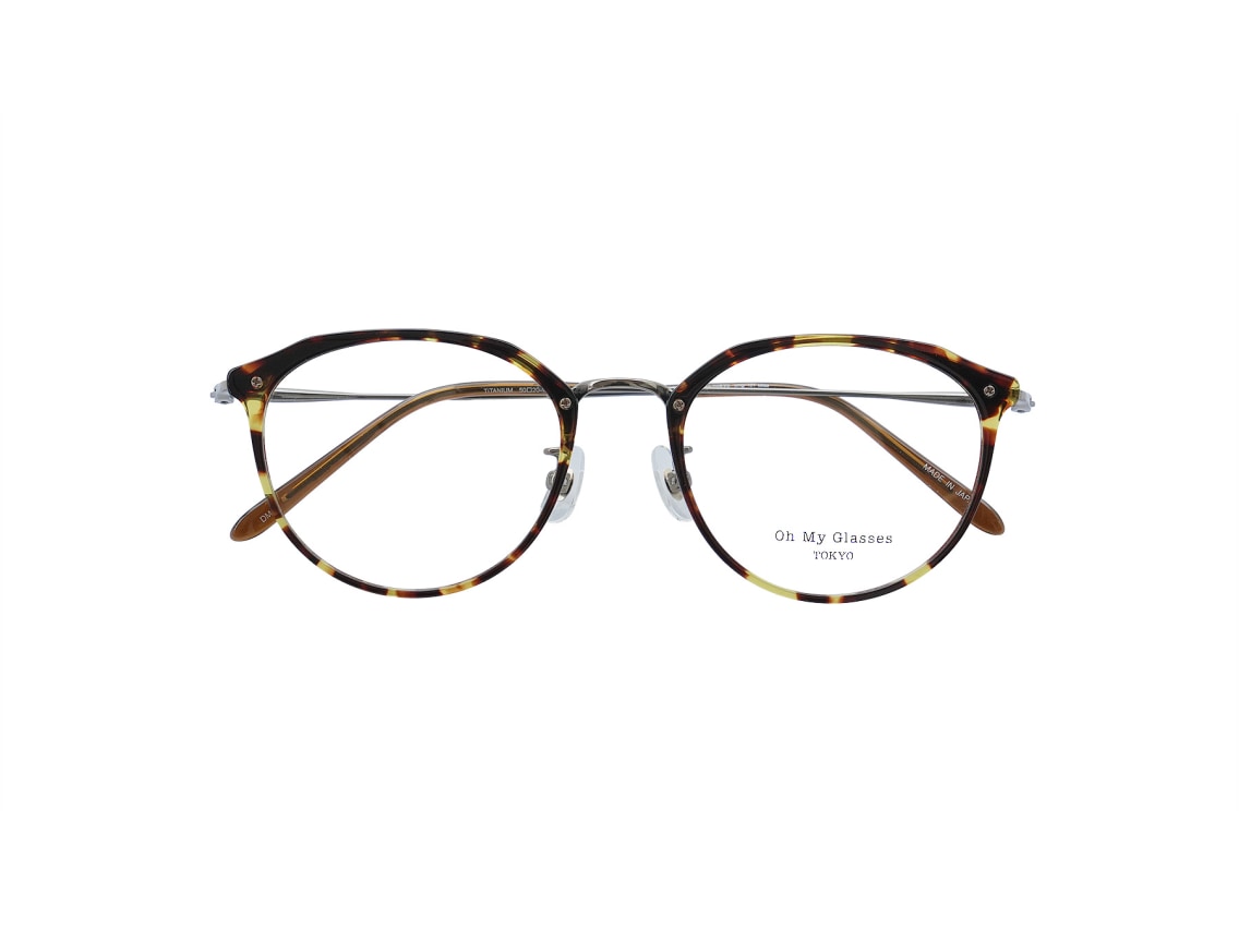 【美品】Oh My Glasses TOKYO【ボストン・度無し・べっ甲・鯖江】 Oh My Glasses TOKYO Miles omg-151-DM-50｜メガネのオーマイグラス