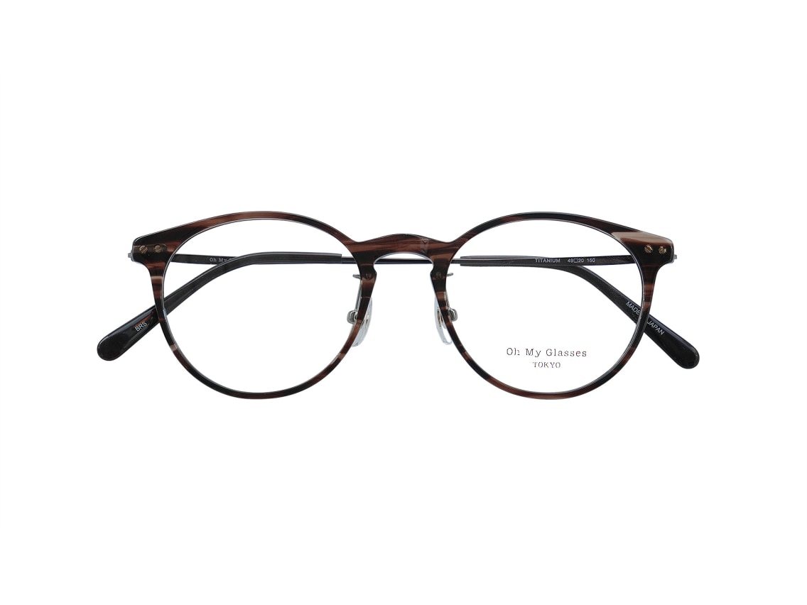 Oh My Glasses TOKYO Diana omg-157-BRS-49｜メガネのオーマイグラス