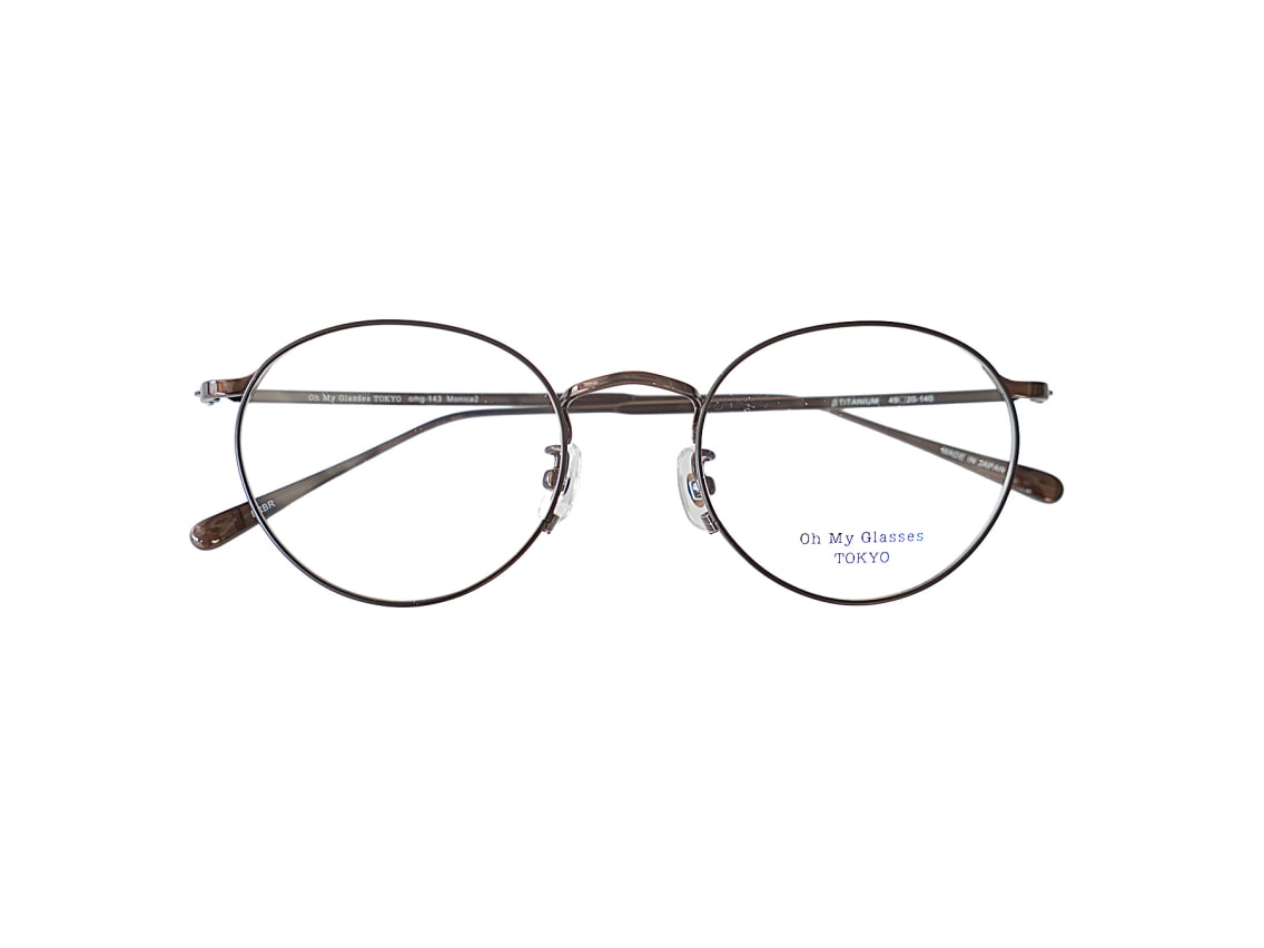 Oh My Glasses TOKYO Monica2 omg-143-BRBR-49｜メガネのオーマイ