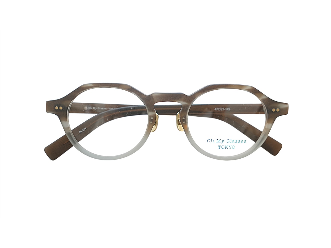 Oh My Glasses TOKYO Louis omg-165-BRSH-47｜メガネのオーマイグラス