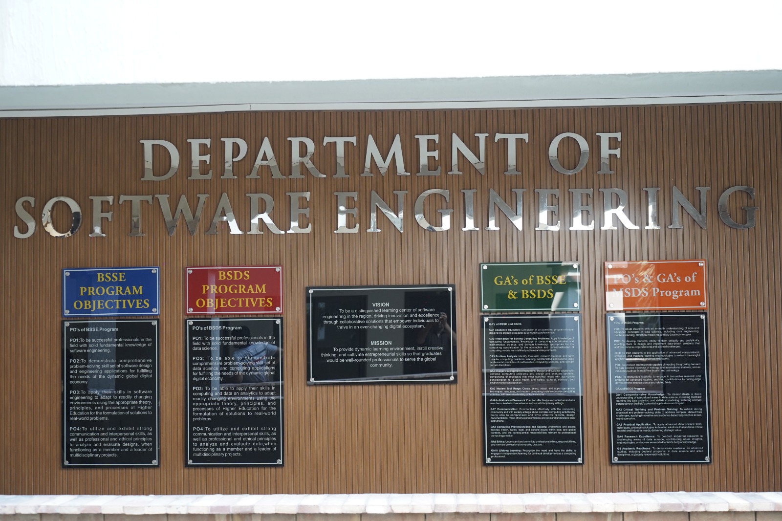 Department of Software Engineering