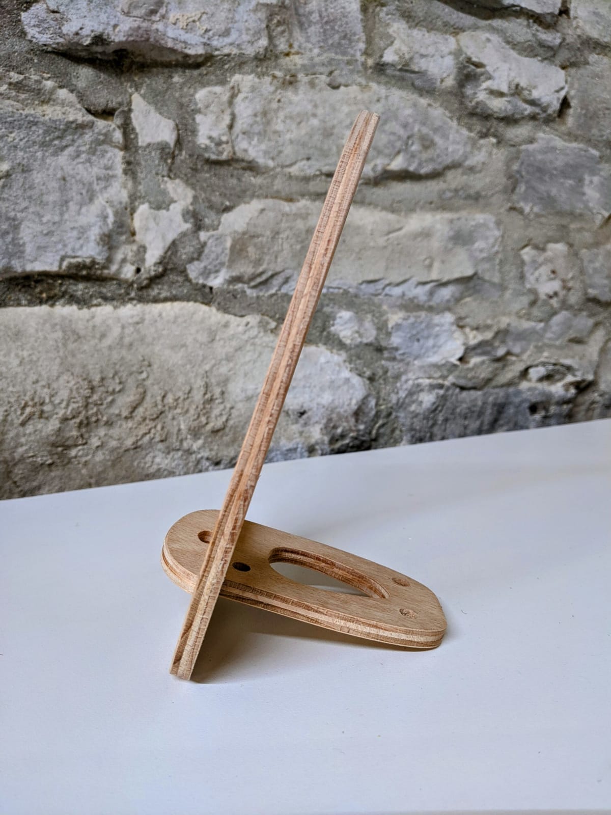 Eco stand for iPad and tablet made of wood — 4