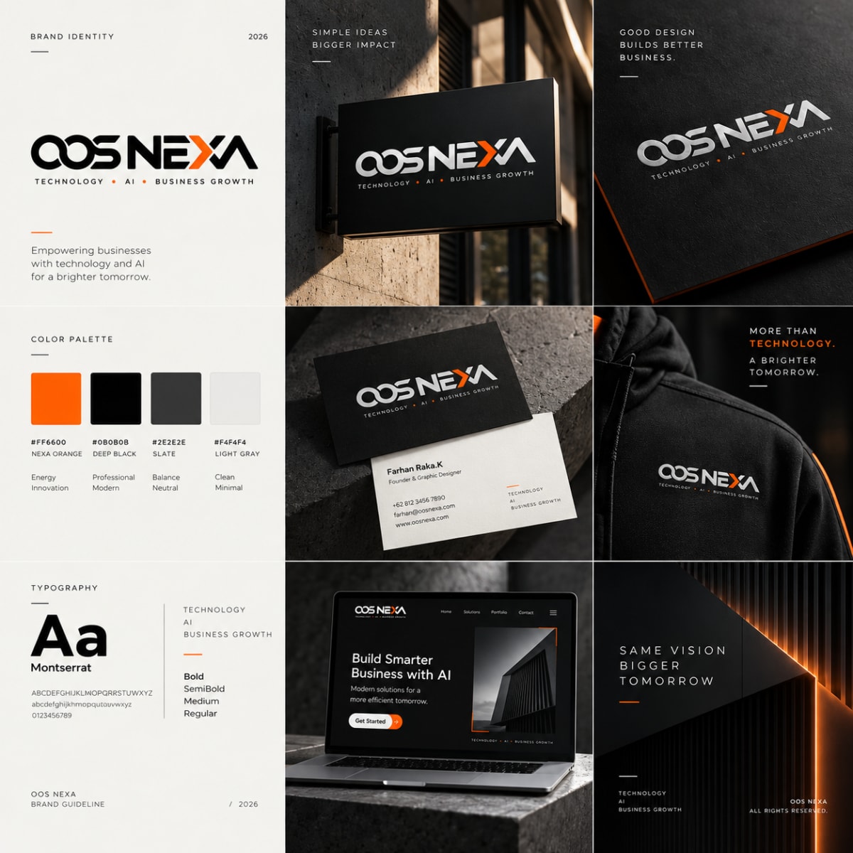 ARVA — brand identity & guidelines board
