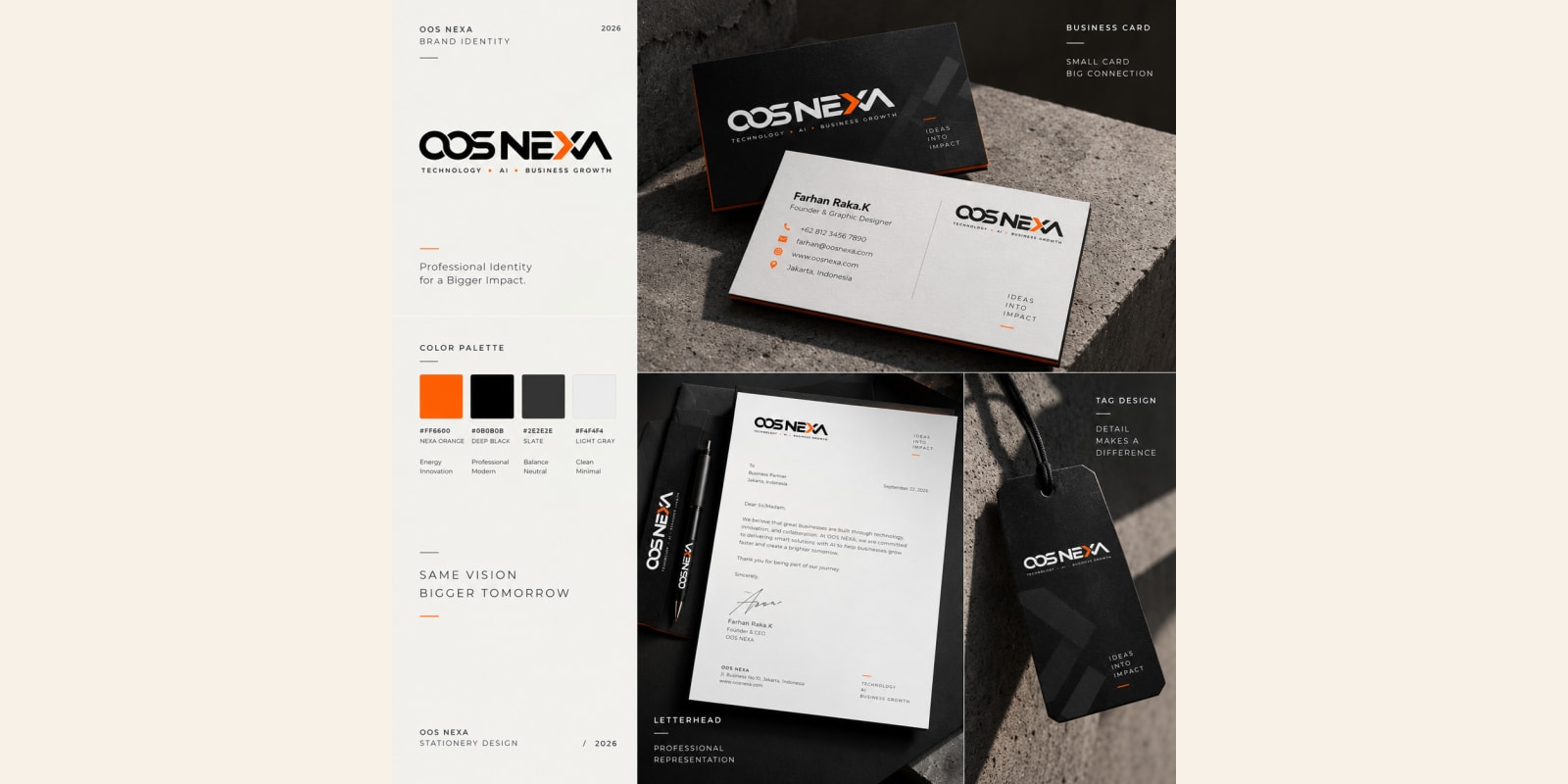ARVA — stationery suite