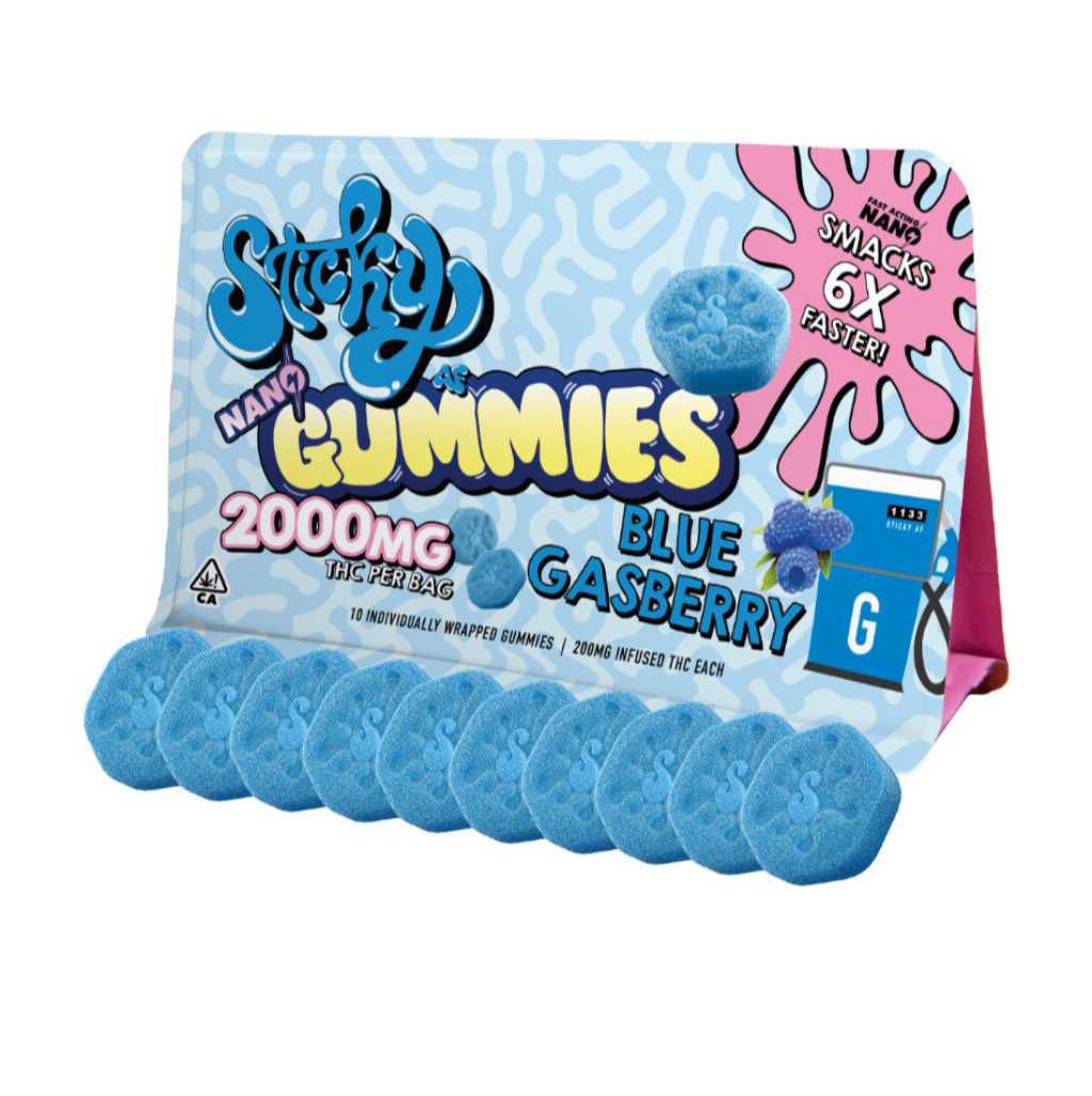 Nano Sticky Bites 2000mg - Blue Raspberry