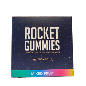 Mixed Fruit Rocket Gummies 500mg (10ct)
