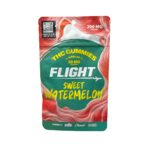 Flight Sweet Watermelon Gummies 200mg (4ct)