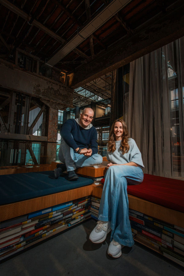 Kirsten Cuppen en Bart Dikmans (fotografie door Nike Liscaljet)