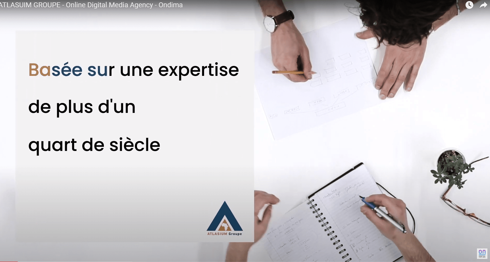 Another illustration of an explainer video for ATLASIUM GROUP