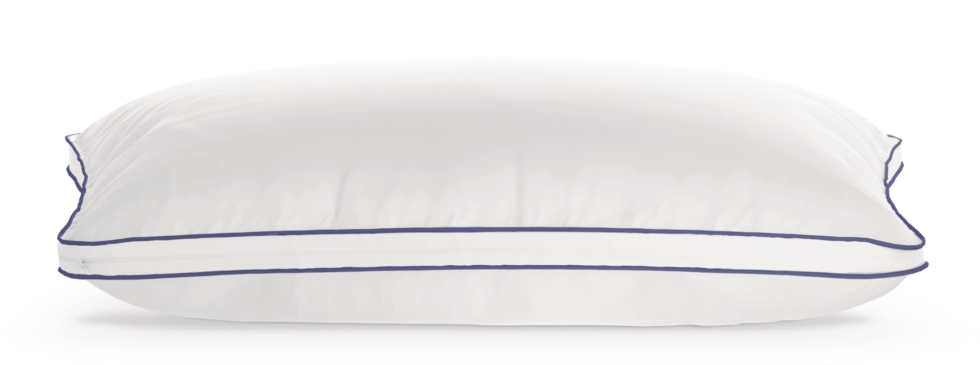 Onebed Pillow Closeup with arrows going upwards for its insides