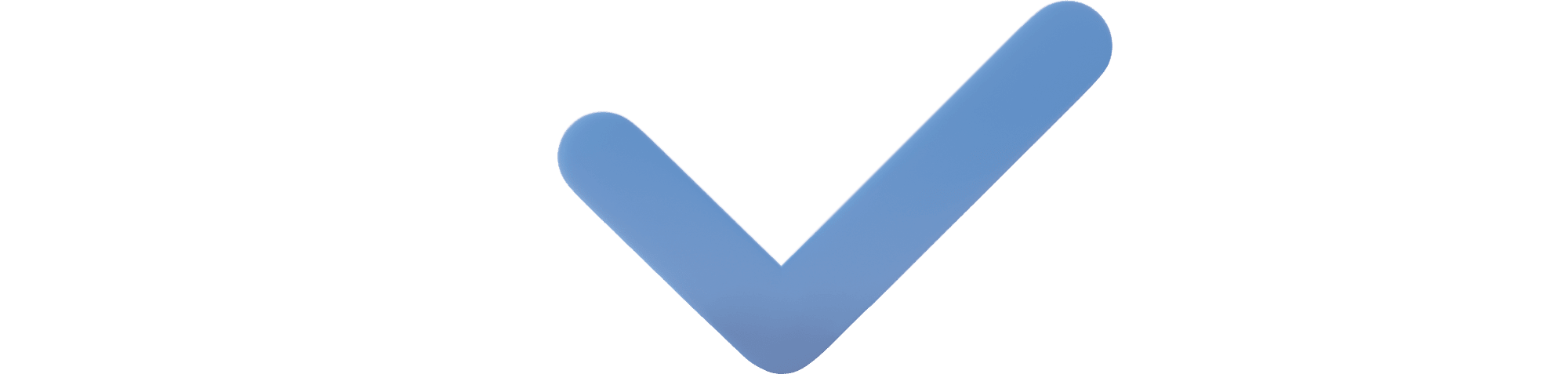 Big checkmark on top of the Onebed Topper