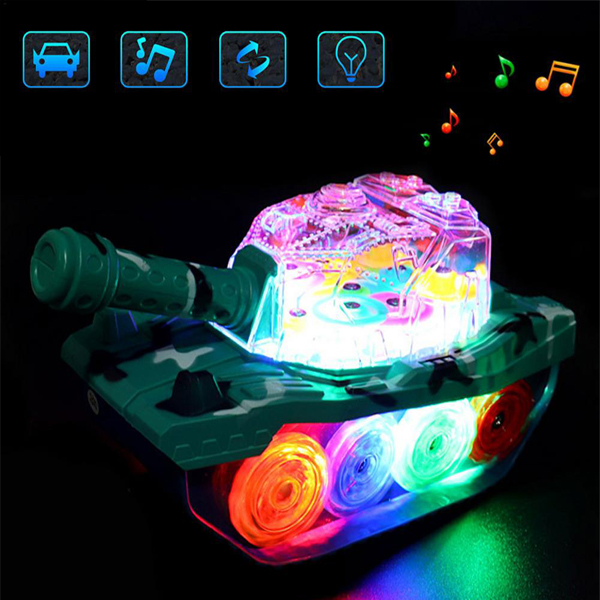 Transparent Gear Tank Toy Mechanical Battery Transparent Gear Tank Toy Mechanical Battery