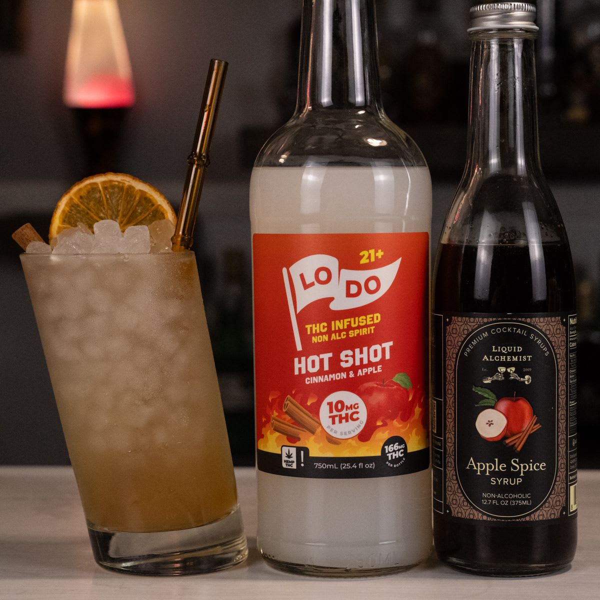 Sunset Clause (LoDo Hot Shot THC Cocktail) cocktail recipe