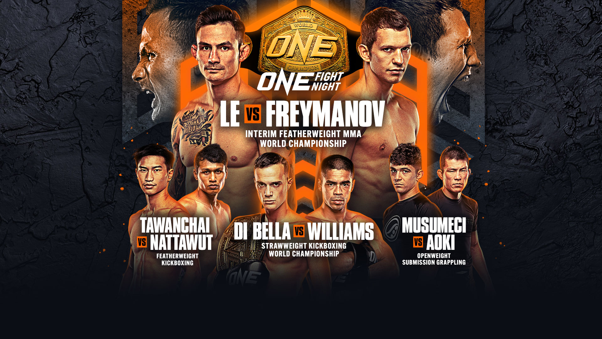 ONE Championship Fights Online Live MMA Streams, Replays, Highlights