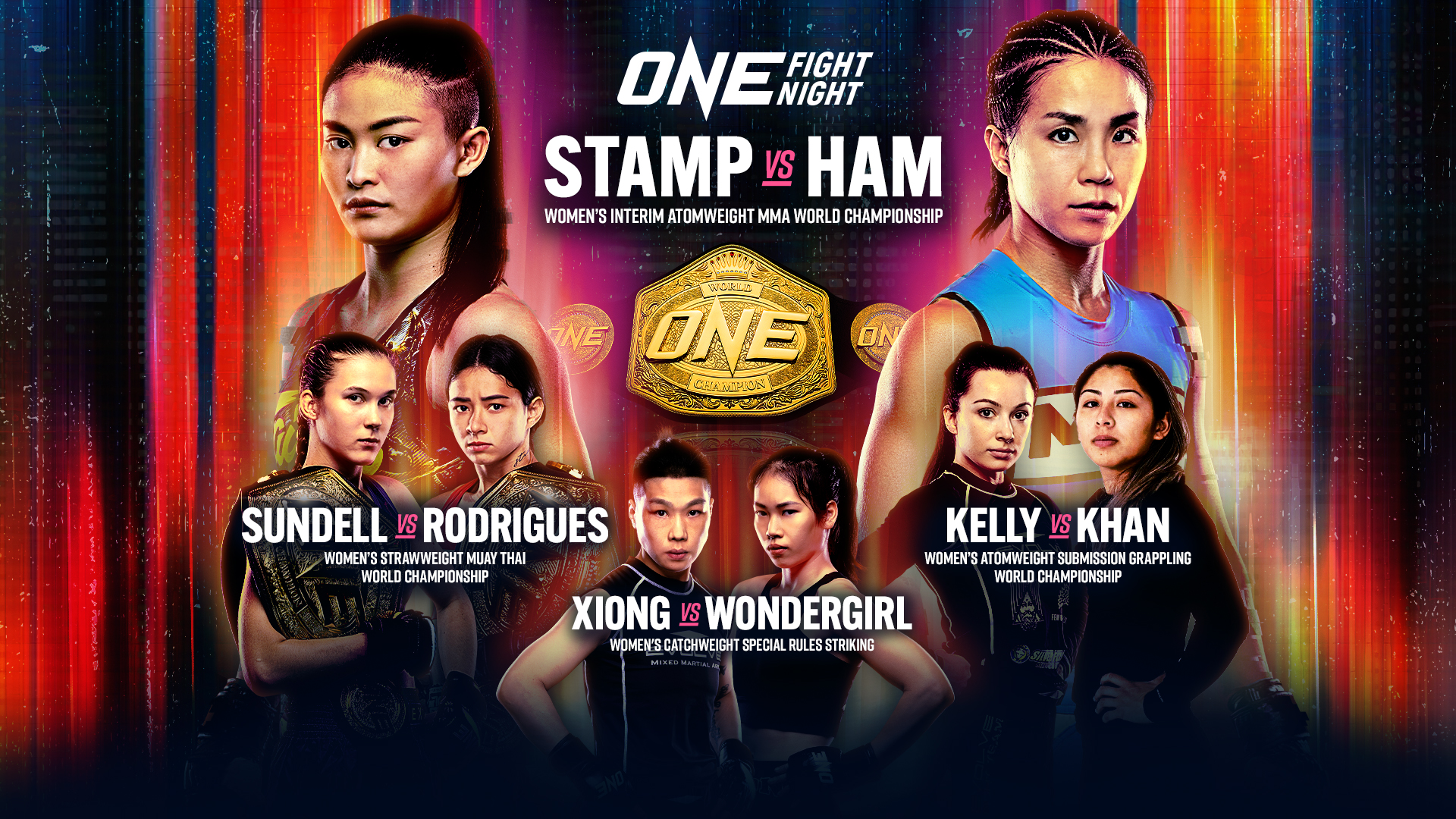 mma streams one fc