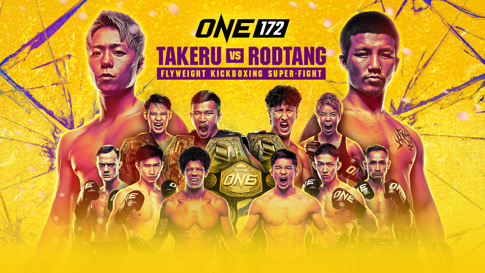 Watch ONE 172: Takeru vs. Rodtang Online - watch.onefc.com