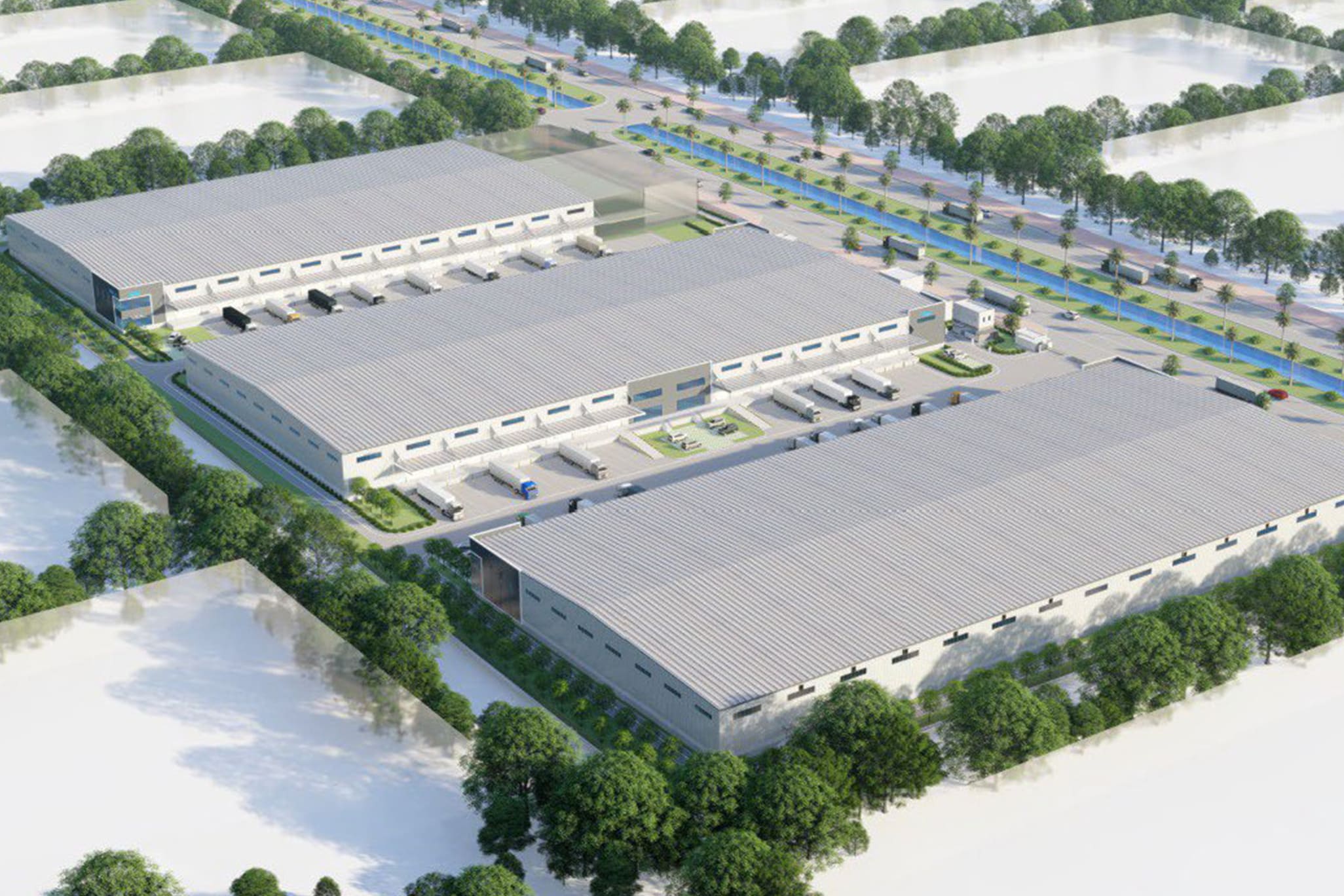 Nhà kho Emergent Tây Sài Gòn Logistics Park