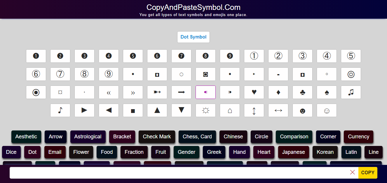 Most Important Cool Symbols to Copy and Paste