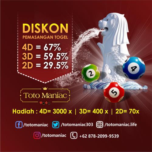 Agen Bandar Togel Terpercaya Totomaniac Togel Online