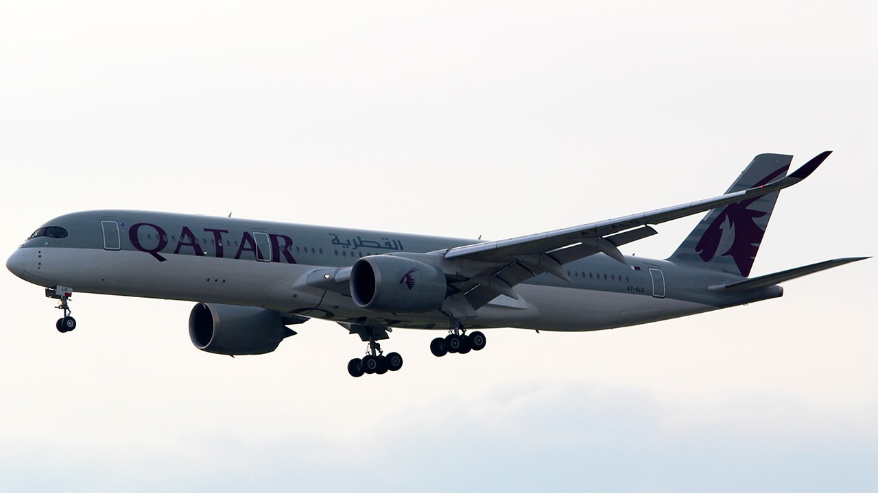 Qatar Airways Airbus A350 941 Oneworld Virtual