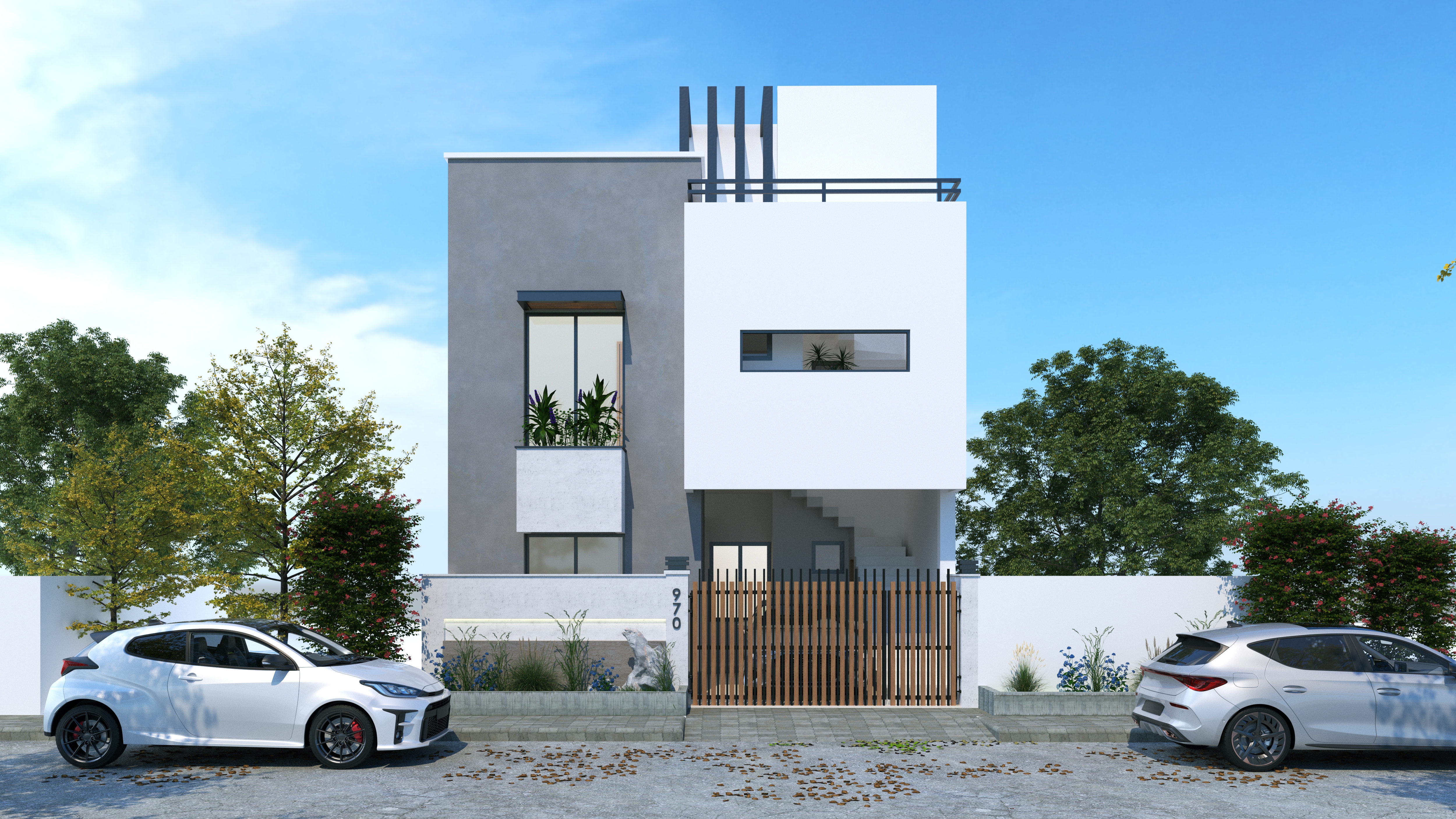 HUSSAIN AND NAESENS HOUSES