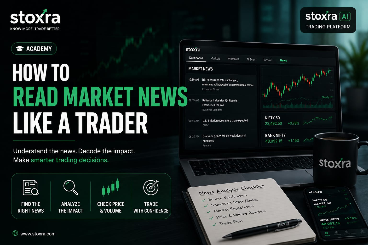 How to read market news like a trader
