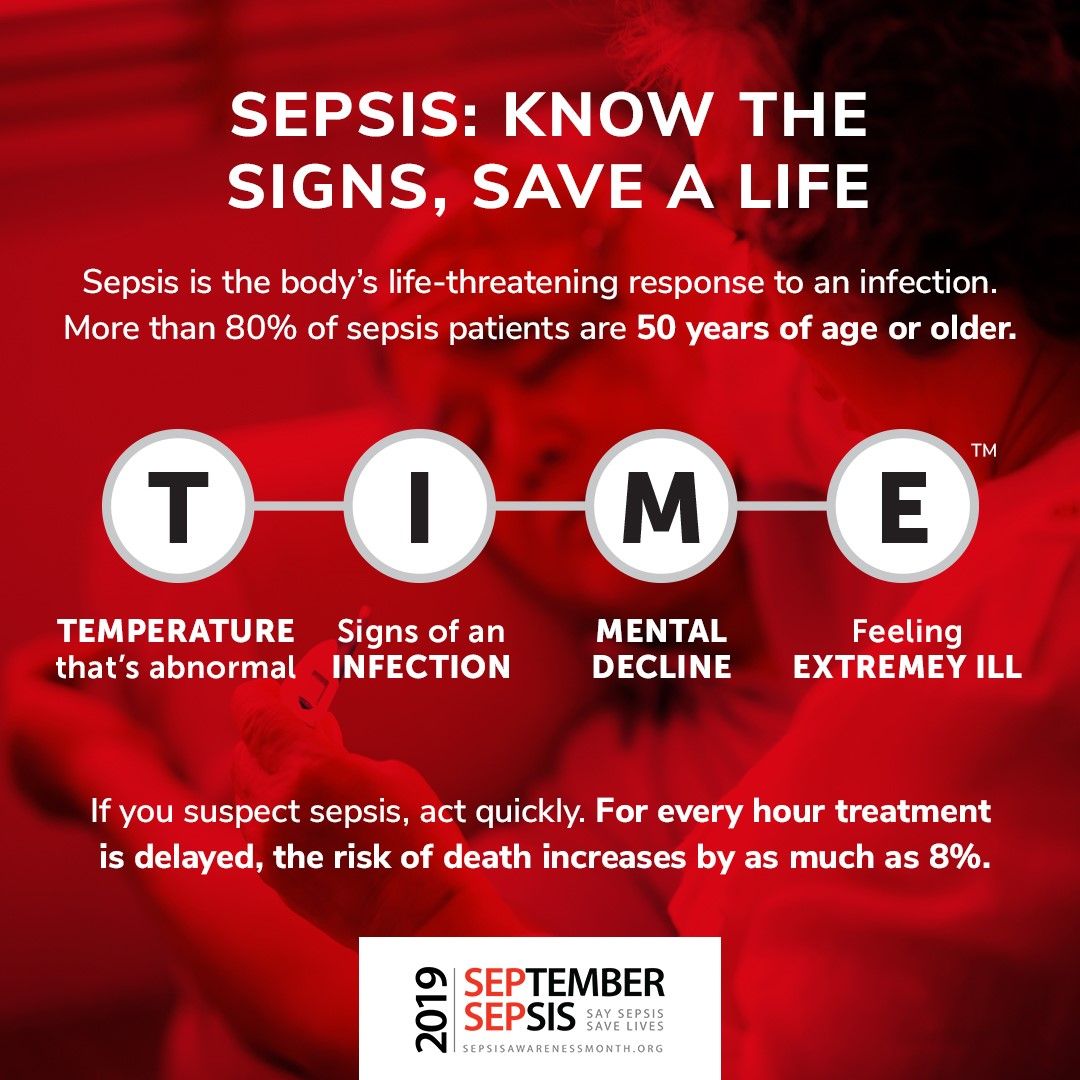 Sepsis: know the signs, save a life