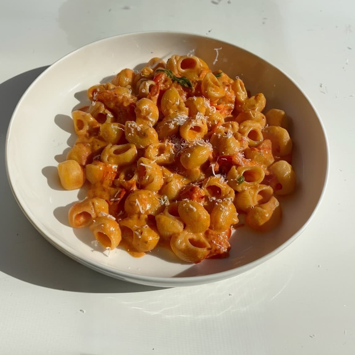 Creamy Tomato Burst Pasta