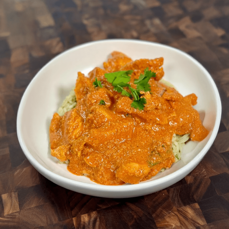 High Protein Low Calorie Butter Chicken