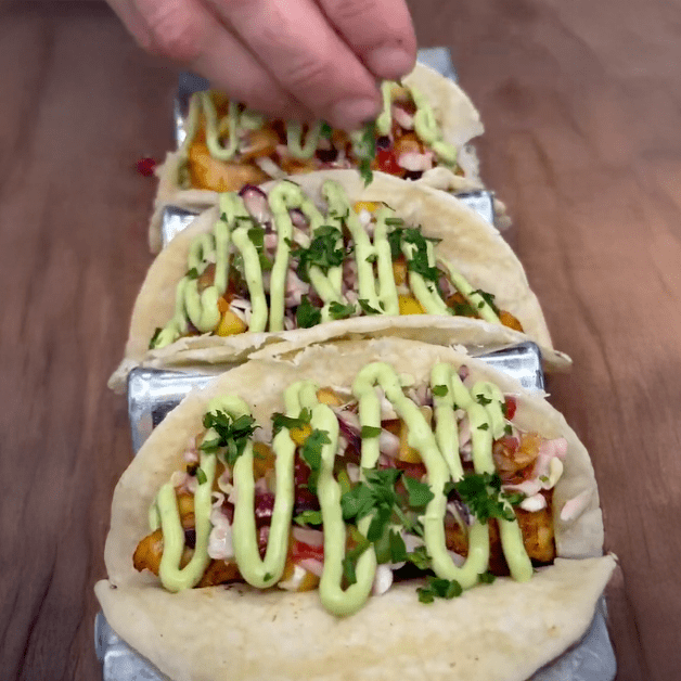 High Protein Low Calorie Fish Tacos