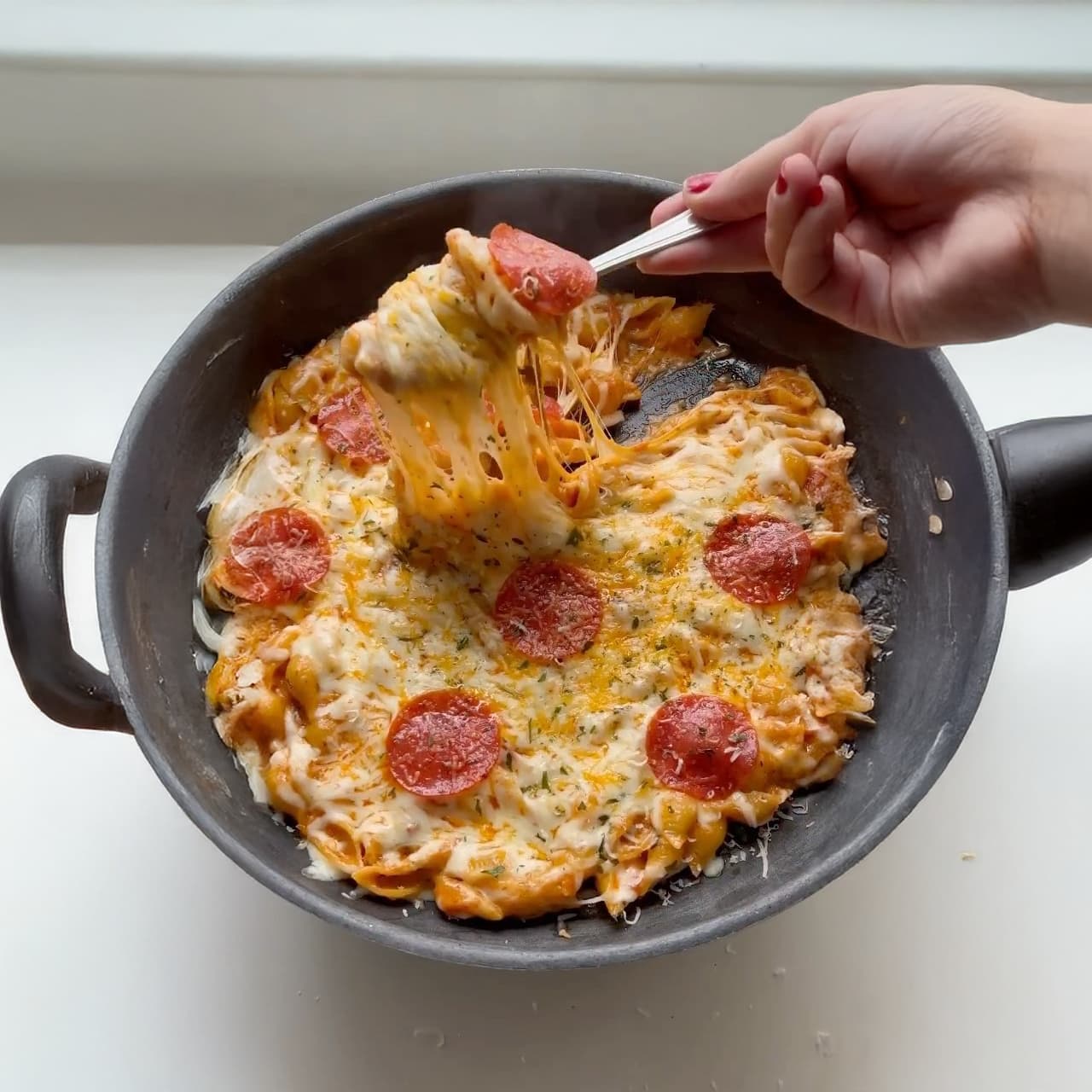 Pizza Pasta Bake