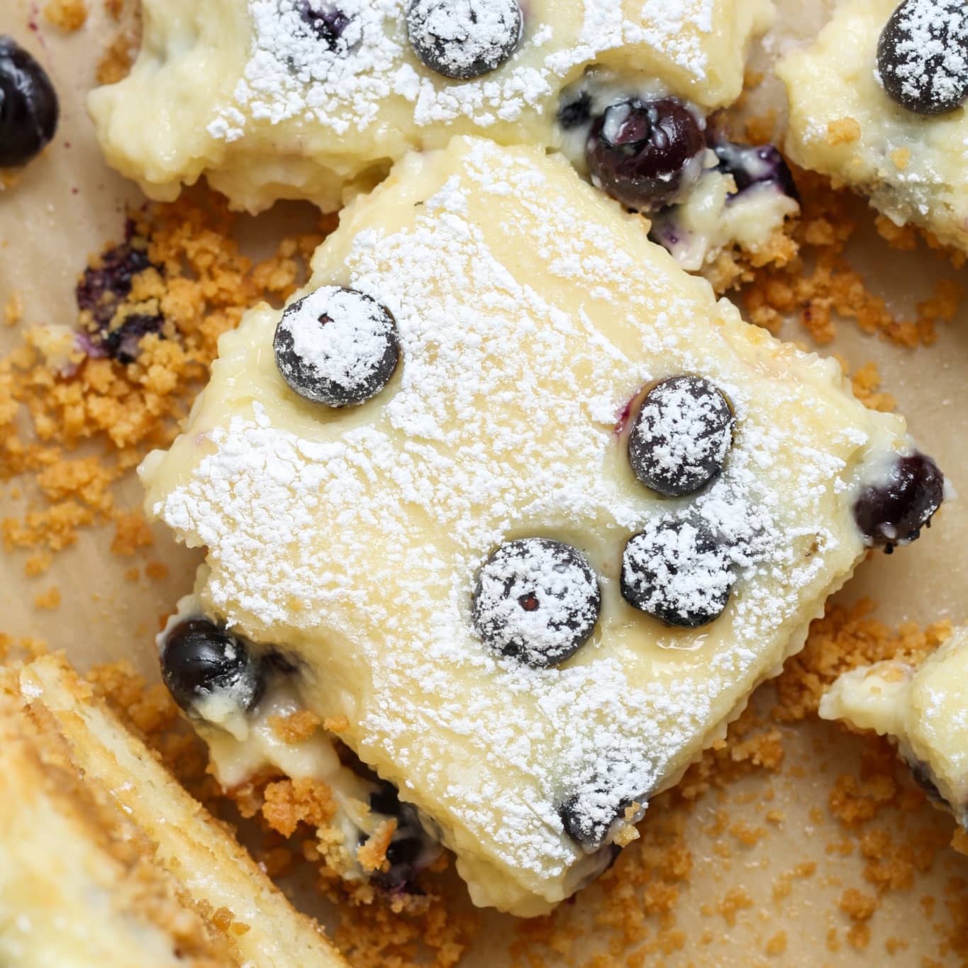 Blueberry Cheesecake Bars