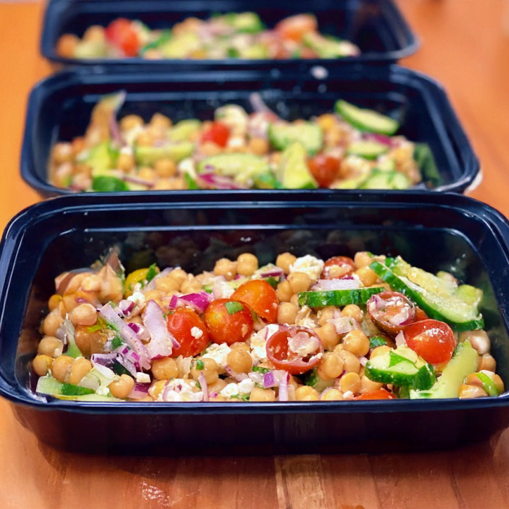 Chickpea Salad Meal Prep
