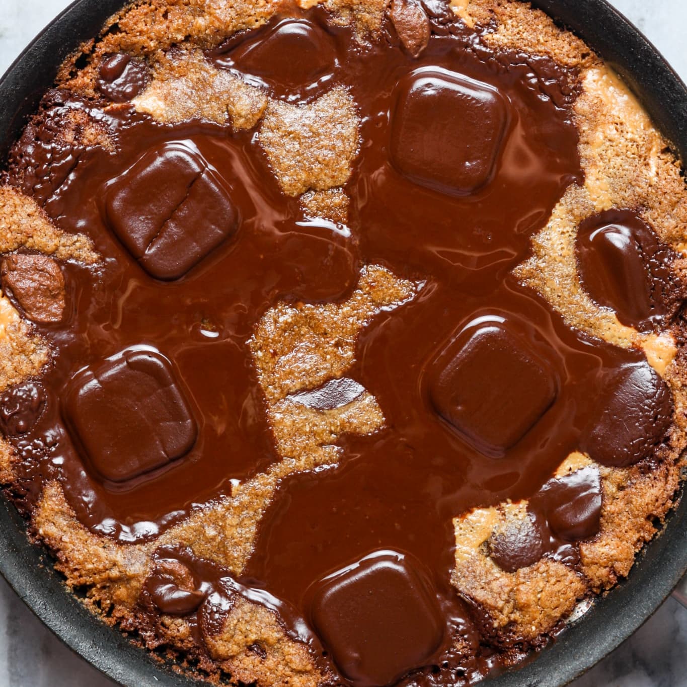 Peanut Butter Cookie Skillet